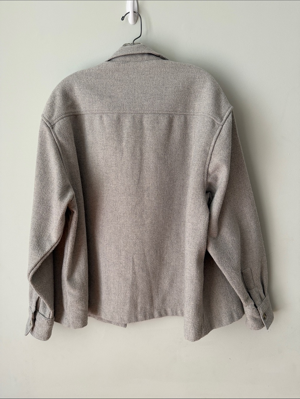 ASOS Grey Shirt Jacket - Picture 3 of 4